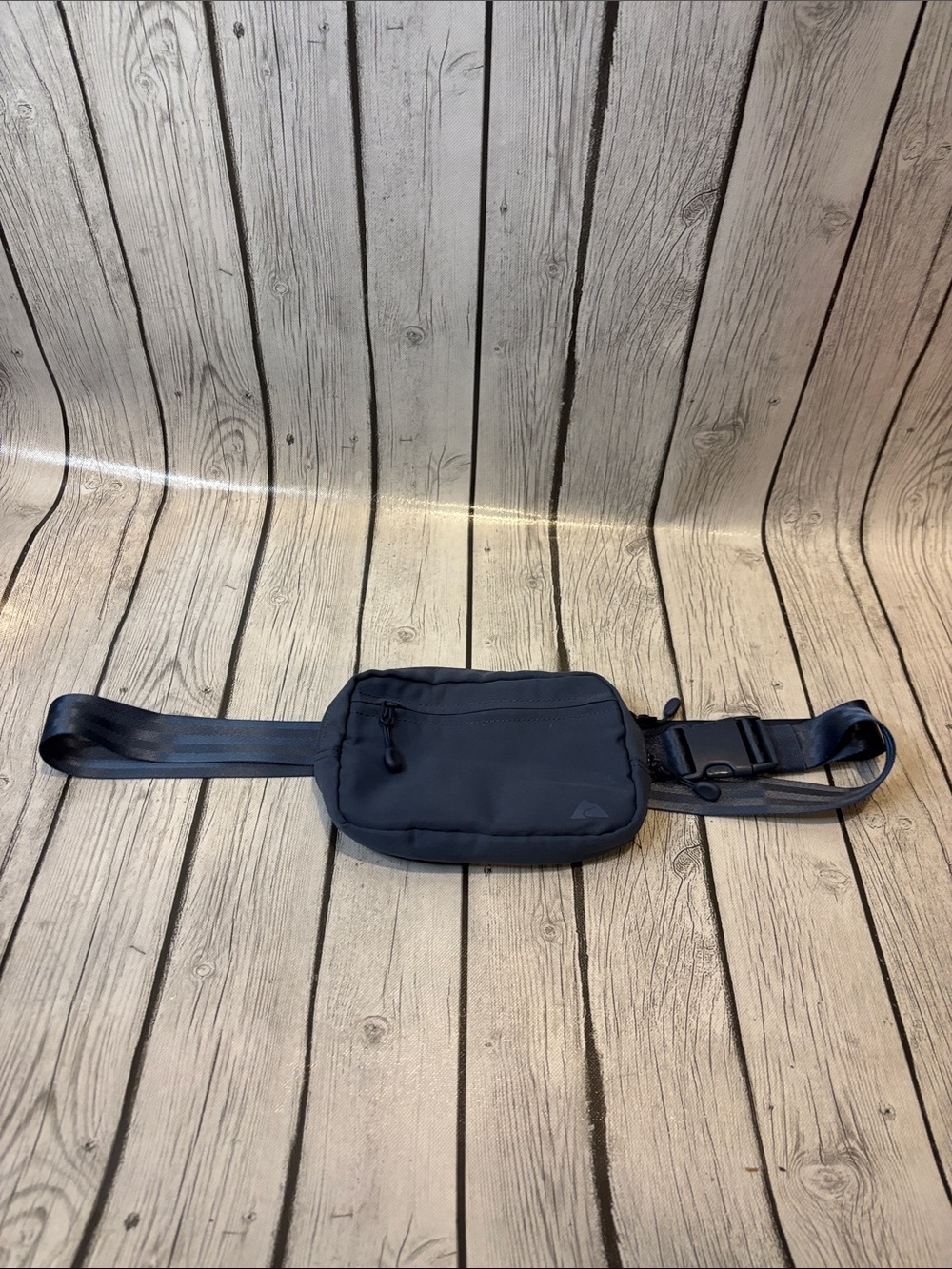 Medium Blue Crossbody Belt Bag